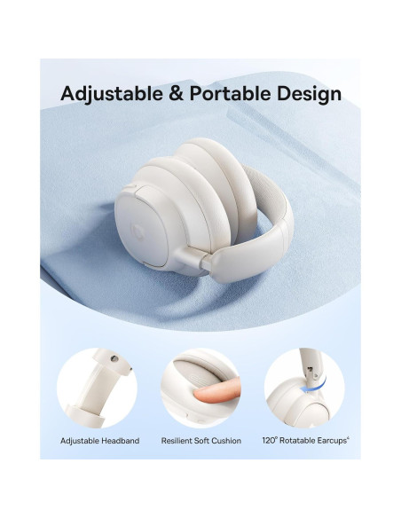 Auriculares Inalámbricos Baseus Bass BH1 NC ANC, 80H Batería Auriculares Inalámbricos Baseus Bass BH1 NC ANC, 80H Batería