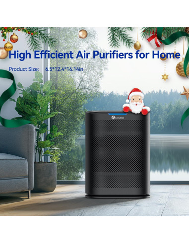 Purificador de Aire Aucleia KQ-36 para Habitaciones Grandes