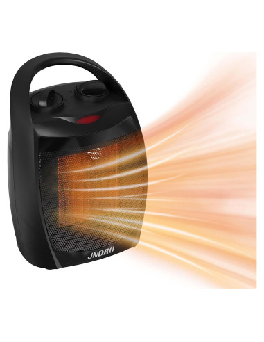 Calentador Eléctrico Portátil JNDRO PTC-905 1500W con Termostato