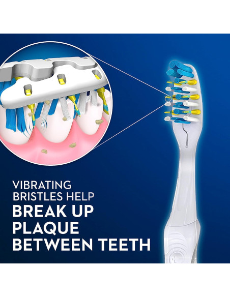 Cepillo de Dientes Eléctrico Oral-B Pulsar 3D White Suave - 2 Unidades Cepillo de Dientes Eléctrico Oral-B Pulsar 3D White Suave - 2 Unidades