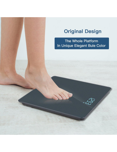 Báscula Digital Homebuds Azul para Peso Corporal 180kg Báscula Digital Homebuds Azul para Peso Corporal 180kg