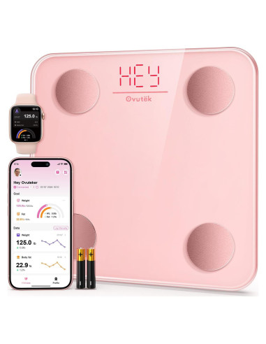 Báscula Inteligente Ovutek VFS335 PUS Digital BMI 181kg