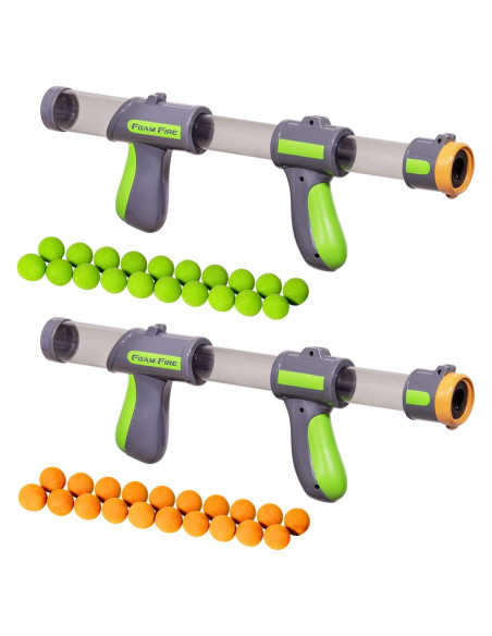 GoSports Blasters de Espuma - Set de 2 Blasters y 40 Bolas GoSports Blasters de Espuma - Set de 2 Blasters y 40 Bolas