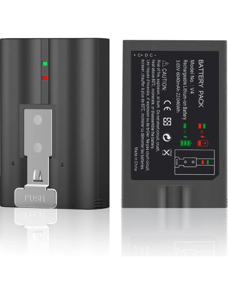Batería Recargable 6040mAh YUELAN para Timbre Ring 2/3/4 Batería Recargable 6040mAh YUELAN para Timbre Ring 2/3/4