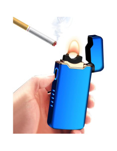Encendedor Eléctrico COZYLIFE Azul Recargable USB a Prueba de Viento 2