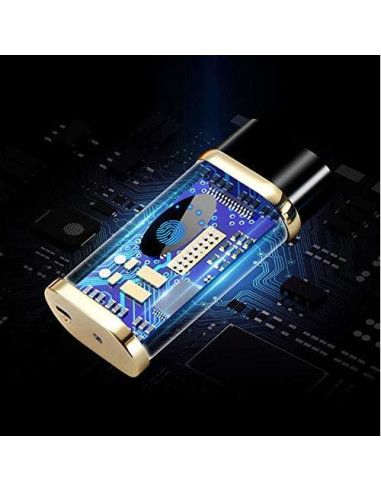 Encendedor Eléctrico de Plasma LINGANG USB Recargable Azul