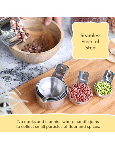 Juego de Tazas y Cucharas Medidoras Simply Gourmet 12 Piezas