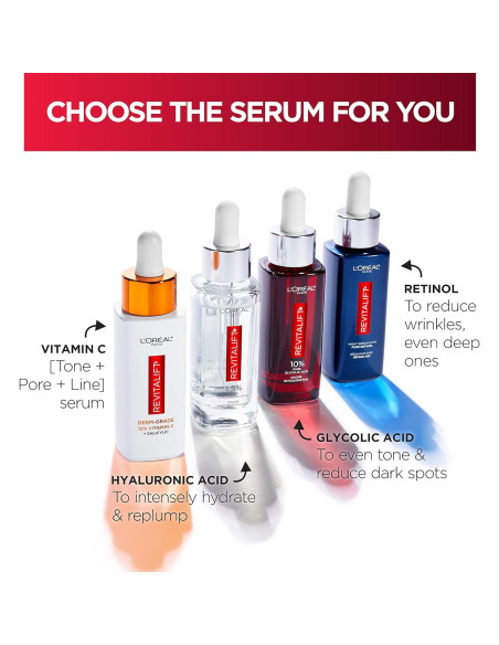 Suero Iluminador L'Oreal Paris 12% Vitamina C 28.35 g Suero Iluminador L'Oreal Paris 12% Vitamina C 28.35 g