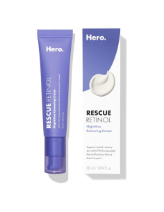 Crema Nocturna de Retinol Hero Cosmetics 30 ml - Piel Suave y Elástica