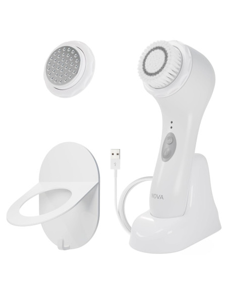 Cepillo de limpieza facial Spa Sciences NOVA - Exfoliante USB Cepillo de limpieza facial Spa Sciences NOVA - Exfoliante USB