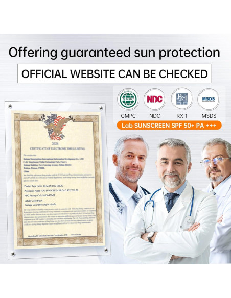 Protector Solar VGO SPF 50+ para la Cara 52.5 ml - Sin Residuo Blanco Protector Solar VGO SPF 50+ para la Cara 52.5 ml - Sin Residuo Blanco