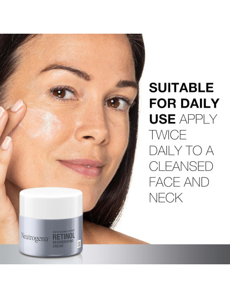 Crema Facial Antienvejecimiento Neutrogena con Retinol 48.2 g + Limpiador Hydro Boost 14.8 ml Crema Facial Antienvejecimiento Neutrogena con Retinol 48.2 g + Limpiador Hydro Boost 14.8 ml