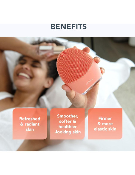 FOREO LUNA 4 Cepillo Limpiador Facial y Masajeador 2 en 1 FOREO LUNA 4 Cepillo Limpiador Facial y Masajeador 2 en 1