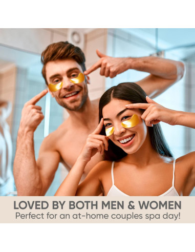Parches para Ojos Célor Dorados (20 Pares) - Hidrogel para Ojeras