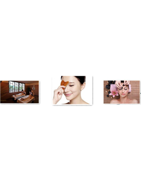Juego de Rodillo de Jade y Gua Sha PAGOCI Rosa - Cuidado Facial Juego de Rodillo de Jade y Gua Sha PAGOCI Rosa - Cuidado Facial