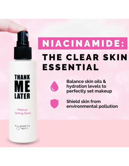 Spray Fijador de Maquillaje Elizabeth Mott 90.7 mL - Hidratante Spray Fijador de Maquillaje Elizabeth Mott 90.7 mL - Hidratante