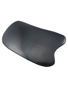 Tabla de Masaje Gua Sha Negra 2PCS - Cuerno de Búfalo para Facial