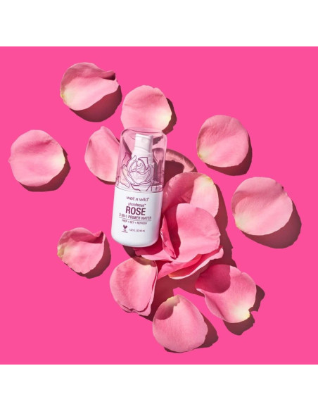 Primer Water Wet n Wild 43ml Adicción de Rosa Hidratante Primer Water Wet n Wild 43ml Adicción de Rosa Hidratante