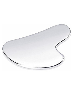Herramienta Facial Gua Sha Acero Inoxidable SQULIGT 8.4x5.6cm