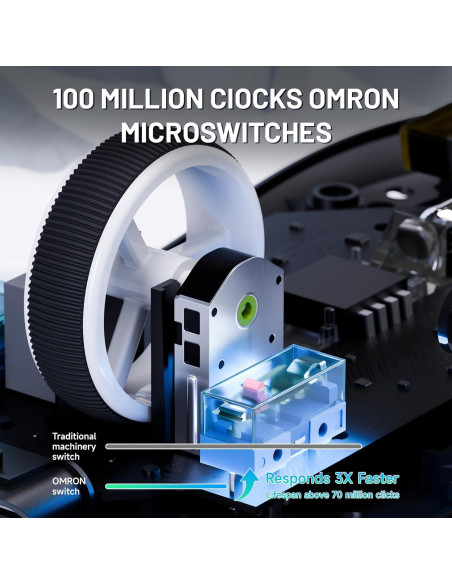 Ratón Gaming Inalámbrico Attack Shark X8 Ultra 42000 DPI Ratón Gaming Inalámbrico Attack Shark X8 Ultra 42000 DPI