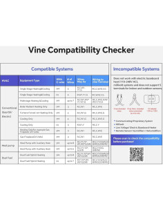Termostato Inteligente Vine WiFi 24V Pantalla Táctil 2.8" 2