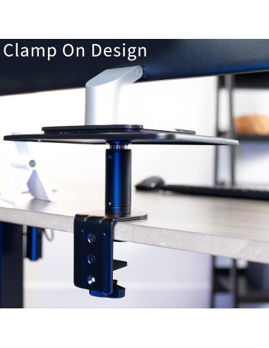 Soporte Elevador Ergonómico Ajustable VIVO para Monitor Negro