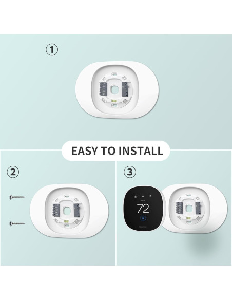 Cubierta de Placa de Pared Petrichor para Termostato Ecobee 2025 Cubierta de Placa de Pared Petrichor para Termostato Ecobee 2025