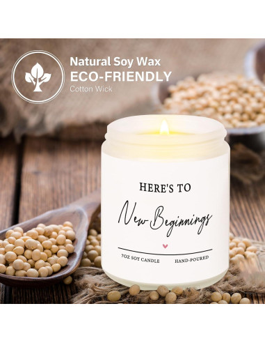 Vela Aromatizada de Soja 198g Niyewsor Lavanda - Regalo Inspirador