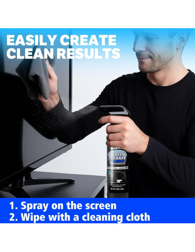 Limpiador de Pantallas XPERTCHEMY 430ml con Paño Microfibra