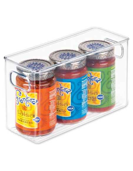 Contenedor de Almacenamiento iDesign 25.4x10.16x15.24 cm BPA Libre Contenedor de Almacenamiento iDesign 25.4x10.16x15.24 cm BPA Libre