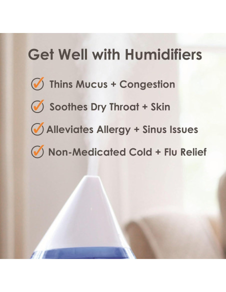 Humidificador 3-en-1 Crane EE-SS-1 3.78L Luz Nocturna Humidificador 3-en-1 Crane EE-SS-1 3.78L Luz Nocturna