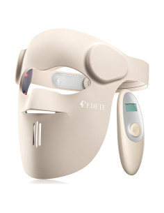 Máscara Facial LED Terapia de Luz Roja Pedete 480 LEDs 2500mAh
