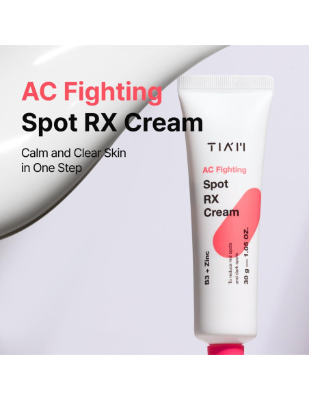Crema TIA'M AC Fighting Spot RX 30g - Cuidado Intensivo Piel Acné Crema TIA'M AC Fighting Spot RX 30g - Cuidado Intensivo Piel Acné