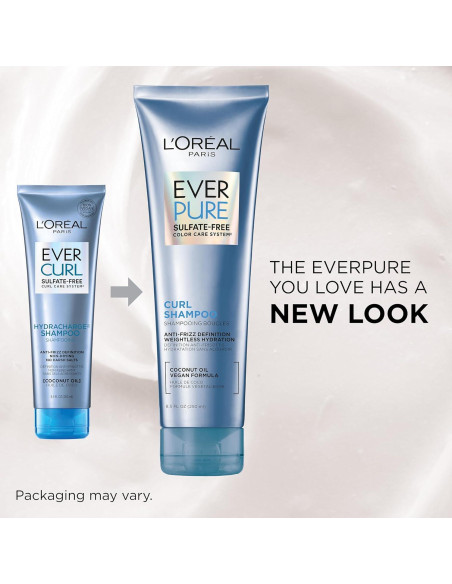 Champú y Acondicionador Sin Sulfatos L'Oreal Paris EverPure 250 ml Champú y Acondicionador Sin Sulfatos L'Oreal Paris EverPure 250 ml