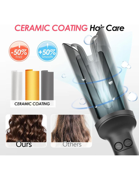 Plancha de Rizar Automática LA MAESII 1 Pulgada 3 Temperaturas Plancha de Rizar Automática LA MAESII 1 Pulgada 3 Temperaturas