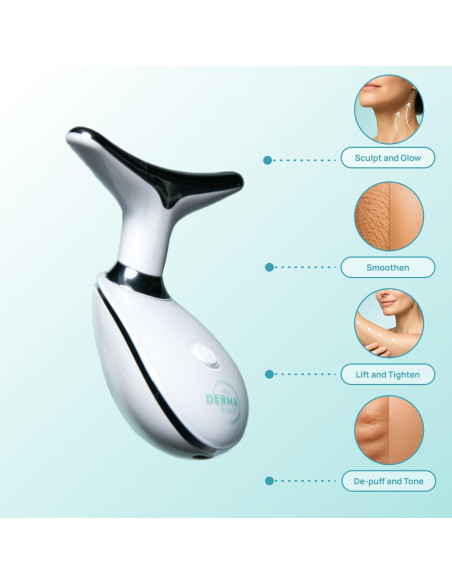 MyoGlow My Derma Dream | Masaje Drenaje Linfático LED y Calor MyoGlow My Derma Dream | Masaje Drenaje Linfático LED y Calor