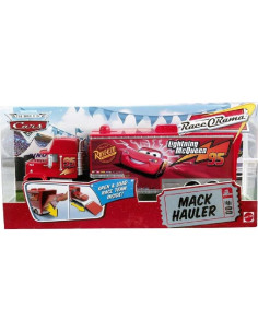 Juguete CARS Mack Hauler Mattel 1:55 Remolque Abierto 2