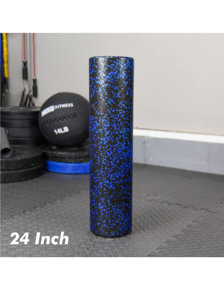 Rodillo de Espuma NEXO Fitness 60.96 cm Alta Densidad Azul Rodillo de Espuma NEXO Fitness 60.96 cm Alta Densidad Azul