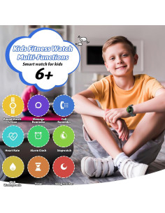 Reloj Inteligente para Niños JOYELE Negro 19 Modos Deportivos 2