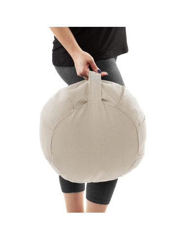 Cojín de Meditación Zafu Node Fitness 38.1 cm Algodón Orgánico