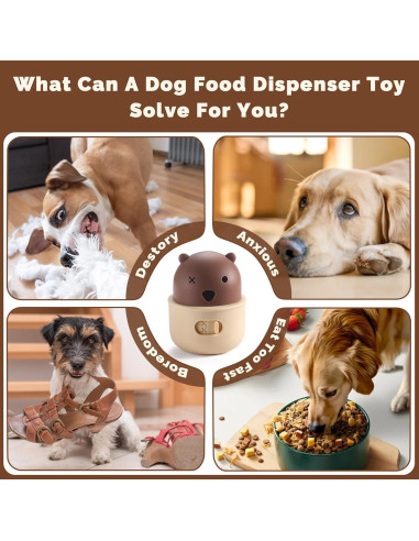 Juguete de Alimentación Lenta Star&Mi para Perros y Gatos - Rompecabezas Interactivo