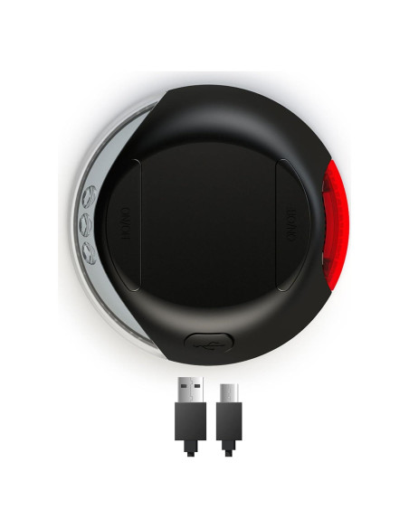 Sistema de Iluminación LED Flexi para Correas Retráctiles - Negro Sistema de Iluminación LED Flexi para Correas Retráctiles - Negro