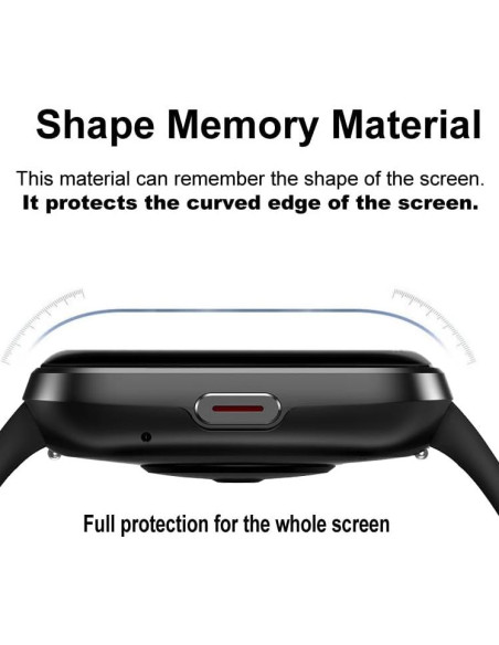 Protector de Pantalla TPU para Reloj ID208 PLUS SMAATE Protector de Pantalla TPU para Reloj ID208 PLUS SMAATE
