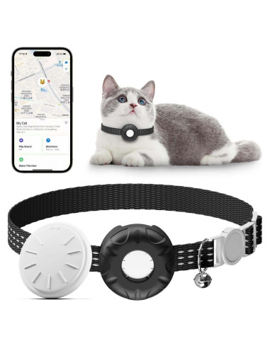 Rastreador GPS para Gatos HONGTOP H - Collar Bluetooth iOS