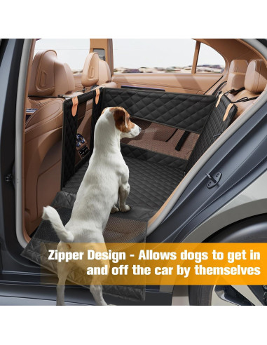 Asiento de Coche para Perros Grande PETICON PT4011 Impermeable
