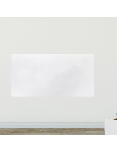 Pegatina de Pizarra Blanca Estática Ciieeo 60x30 cm Borrable