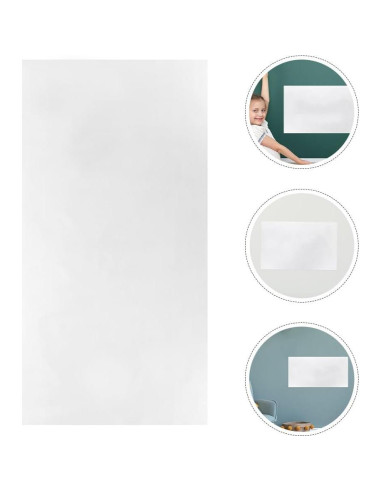Pegatina de Pizarra Blanca Estática Ciieeo 60x30 cm Borrable
