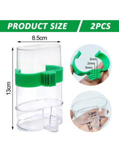 Dispensador de Agua Automático Nobgum 2 Pcs 220 ml Verde 2