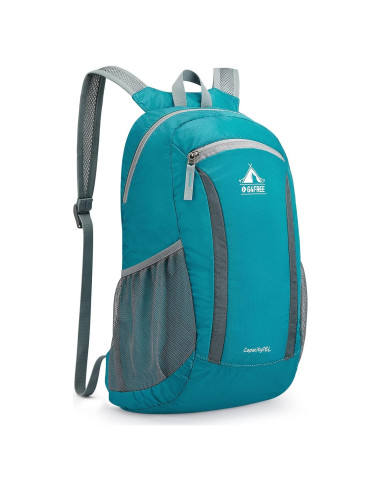Mochila de Senderismo Plegable G4Free 16L Azul Teal