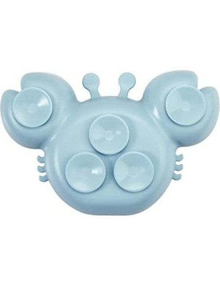 Platos de Silicona PandaEar 2 Pack para Bebés - Cangrejo y Abeja Platos de Silicona PandaEar 2 Pack para Bebés - Cangrejo y Abeja